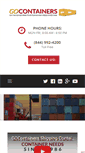 Mobile Screenshot of gocontainers.com